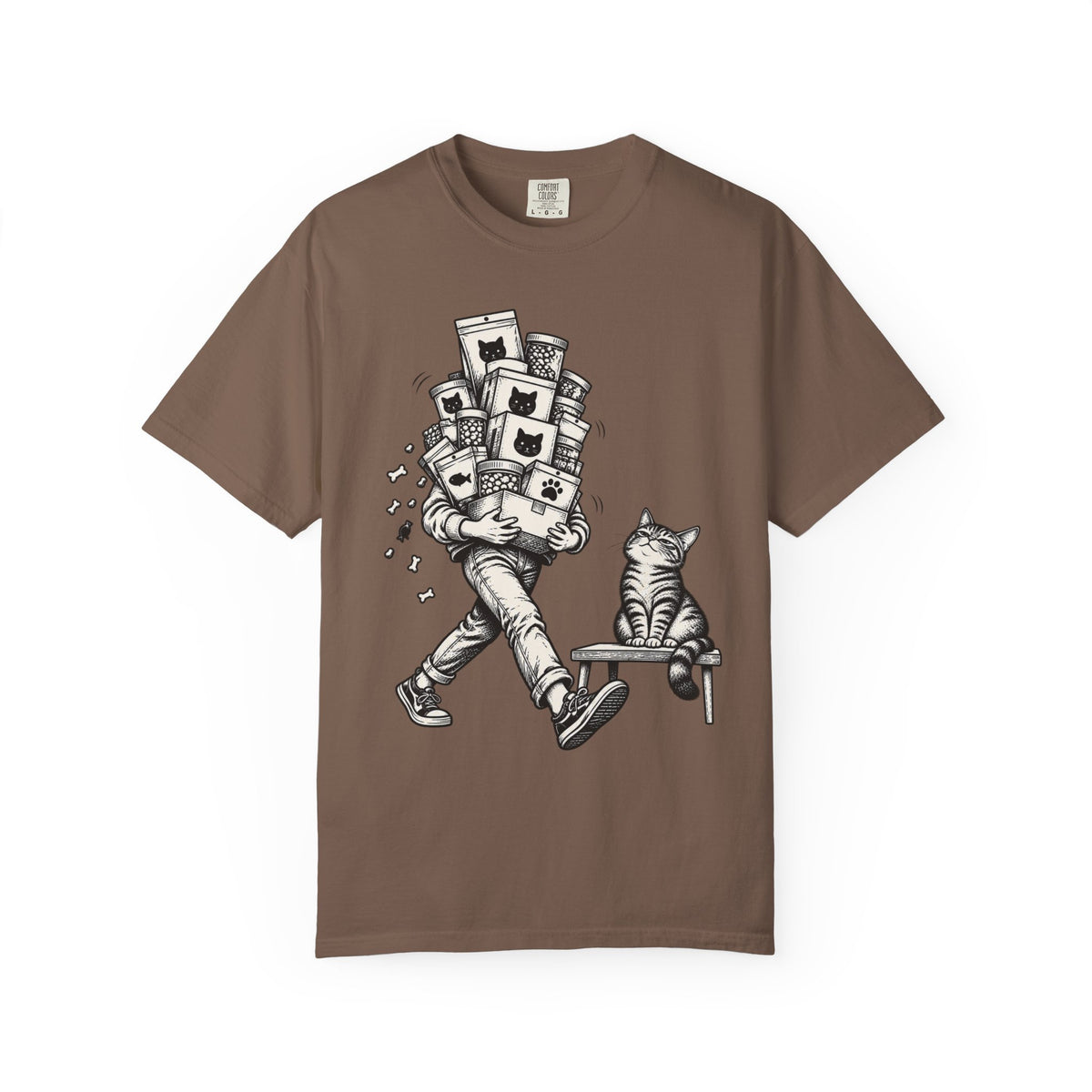 Cat Food Stroll T-shirt