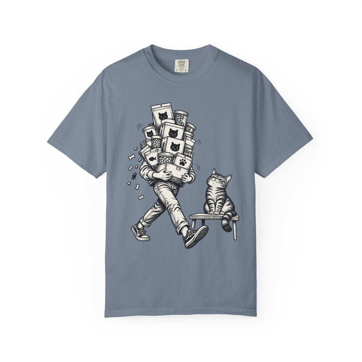 Cat Food Stroll T-shirt