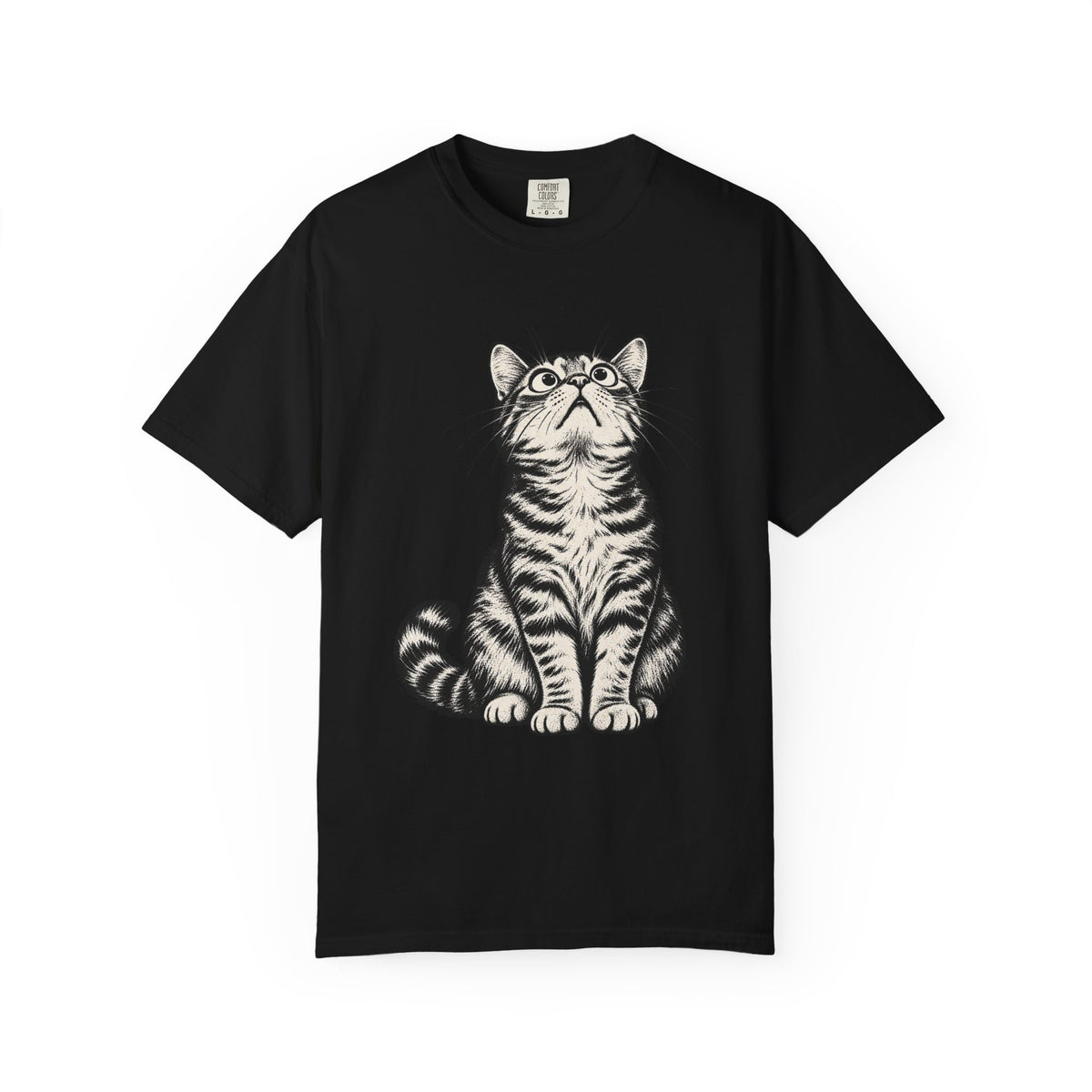 Wide Eyed Cat T-shirt