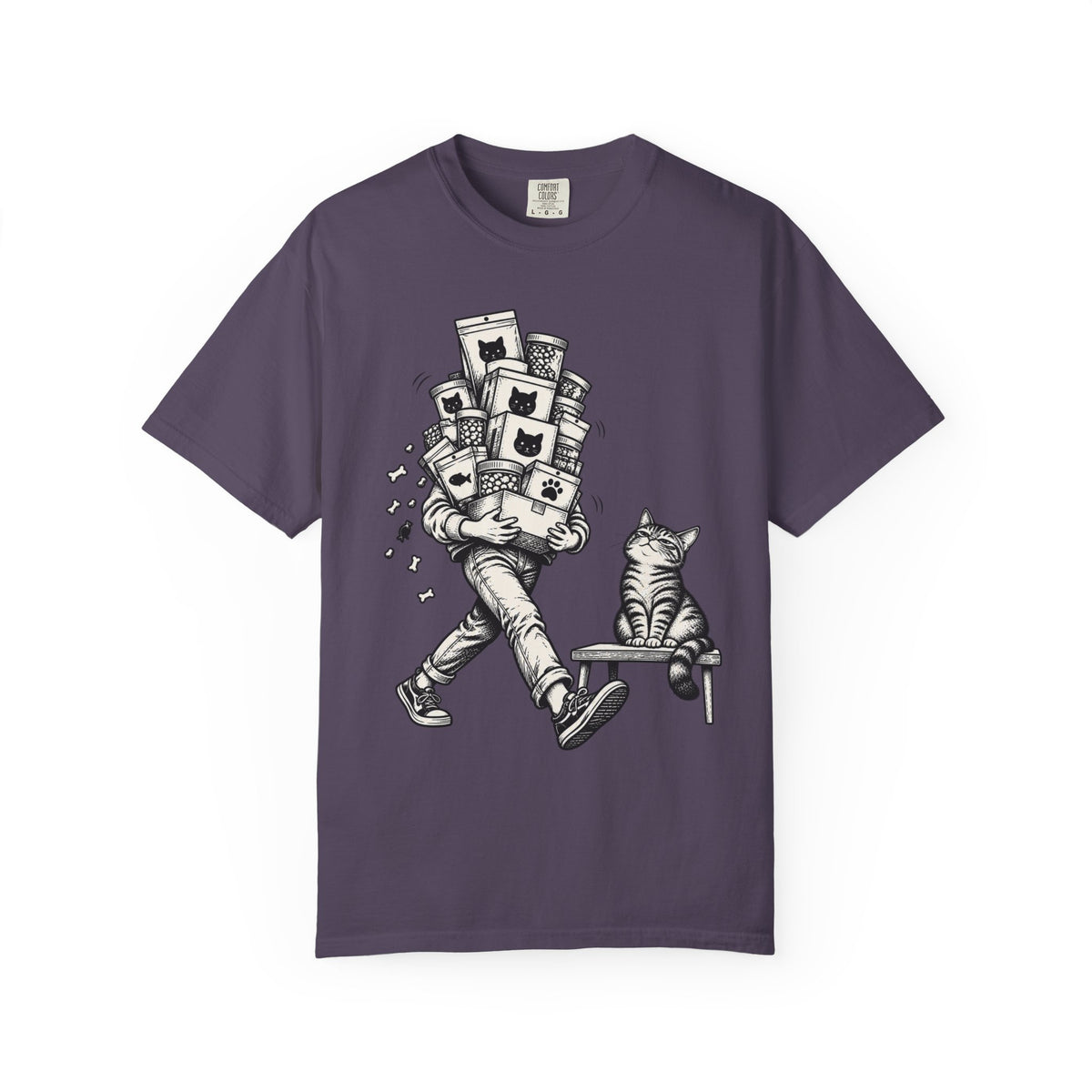 Cat Food Stroll T-shirt