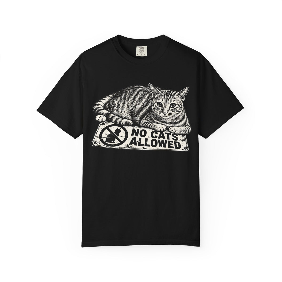 No Cats Allowed T-shirt