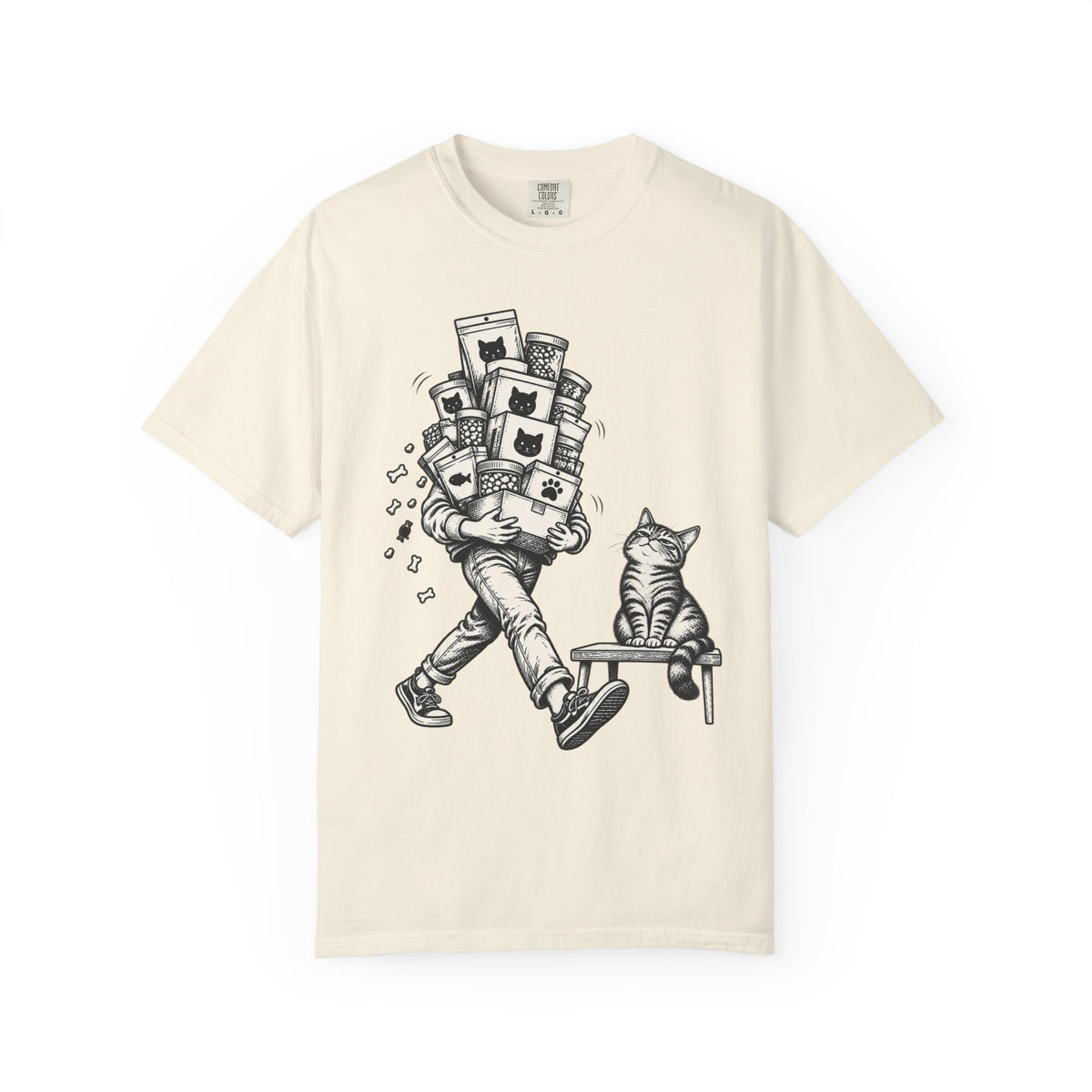 Cat Food Stroll T-shirt