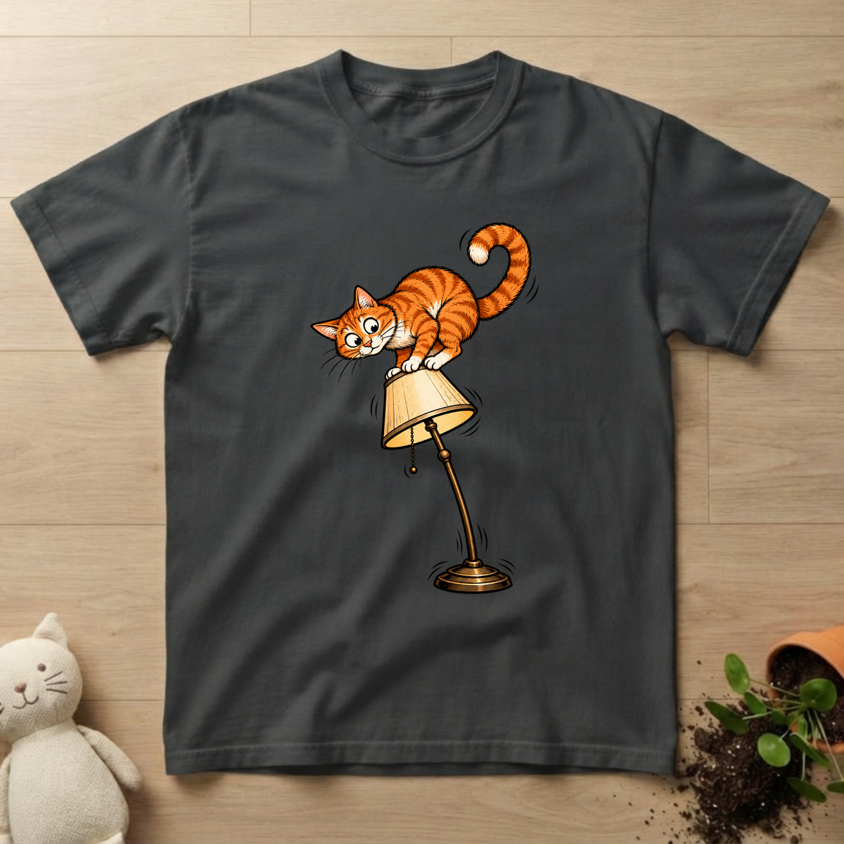 Balanced Cat T-shirt