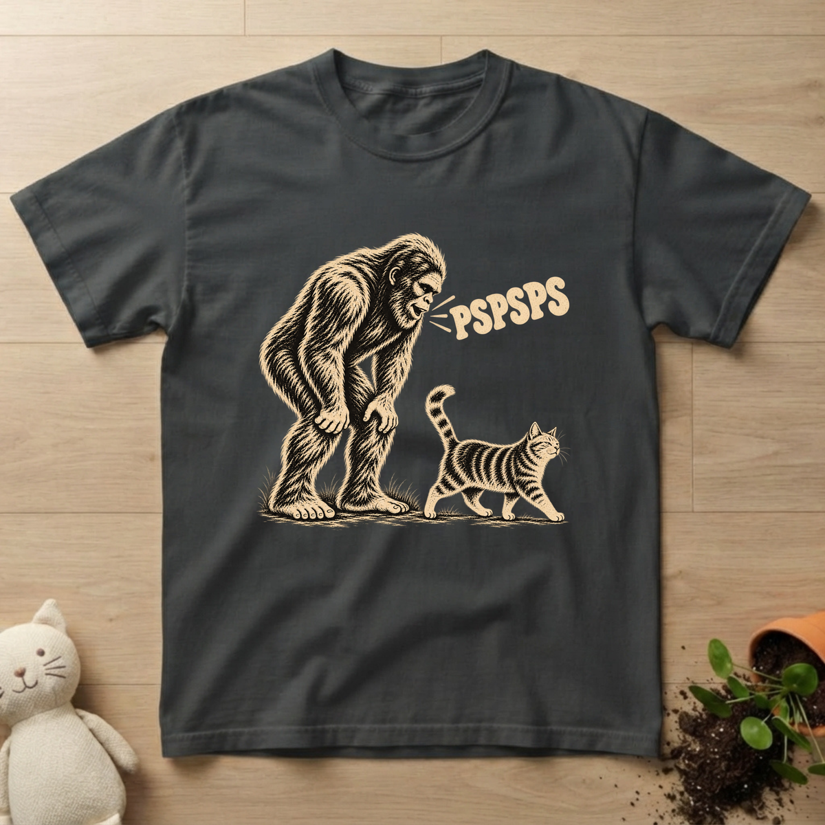 Calling A Cat T-shirt