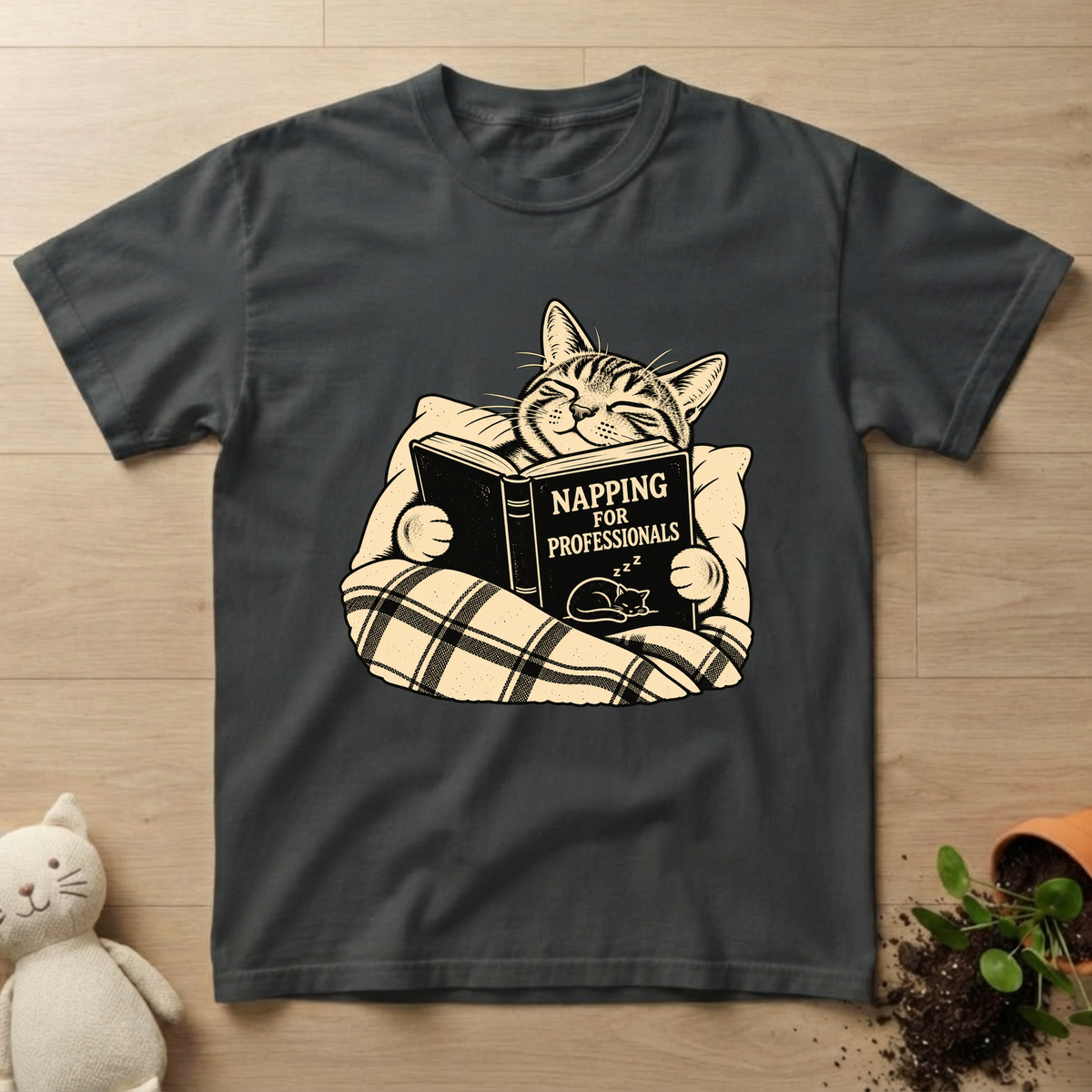 Napping Cat T-shirt