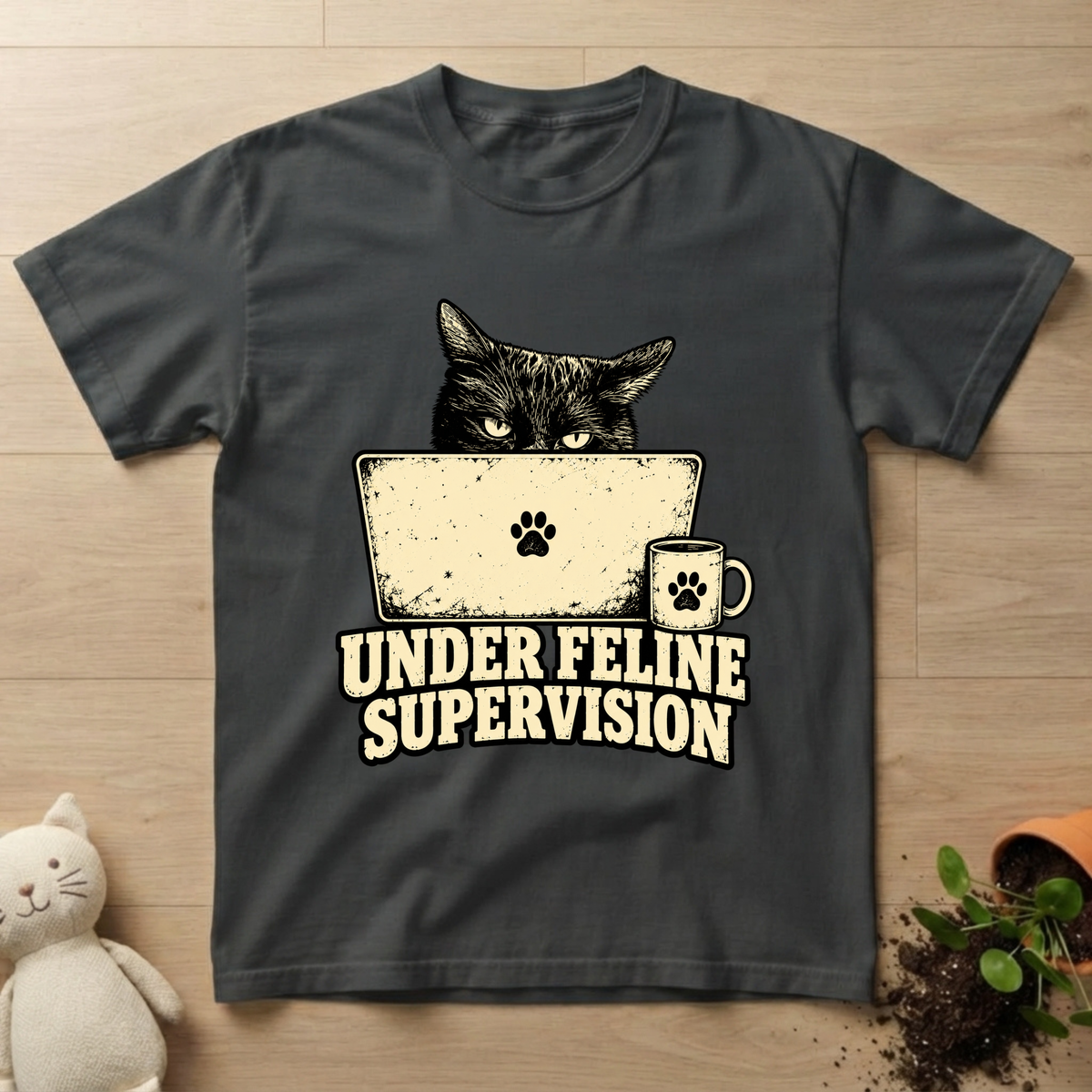 Feline Supervision T-shirt