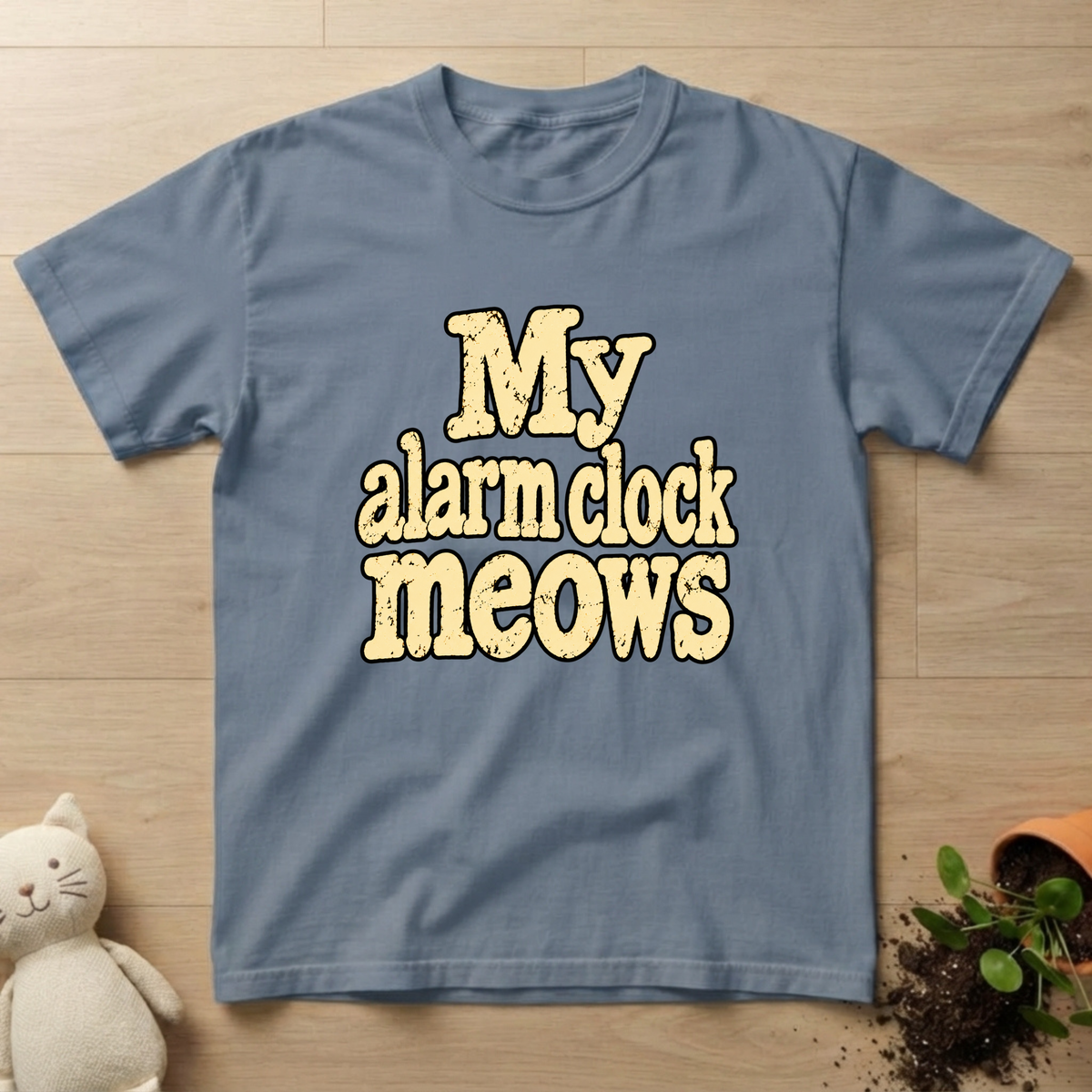 Clock Meows T-shirt