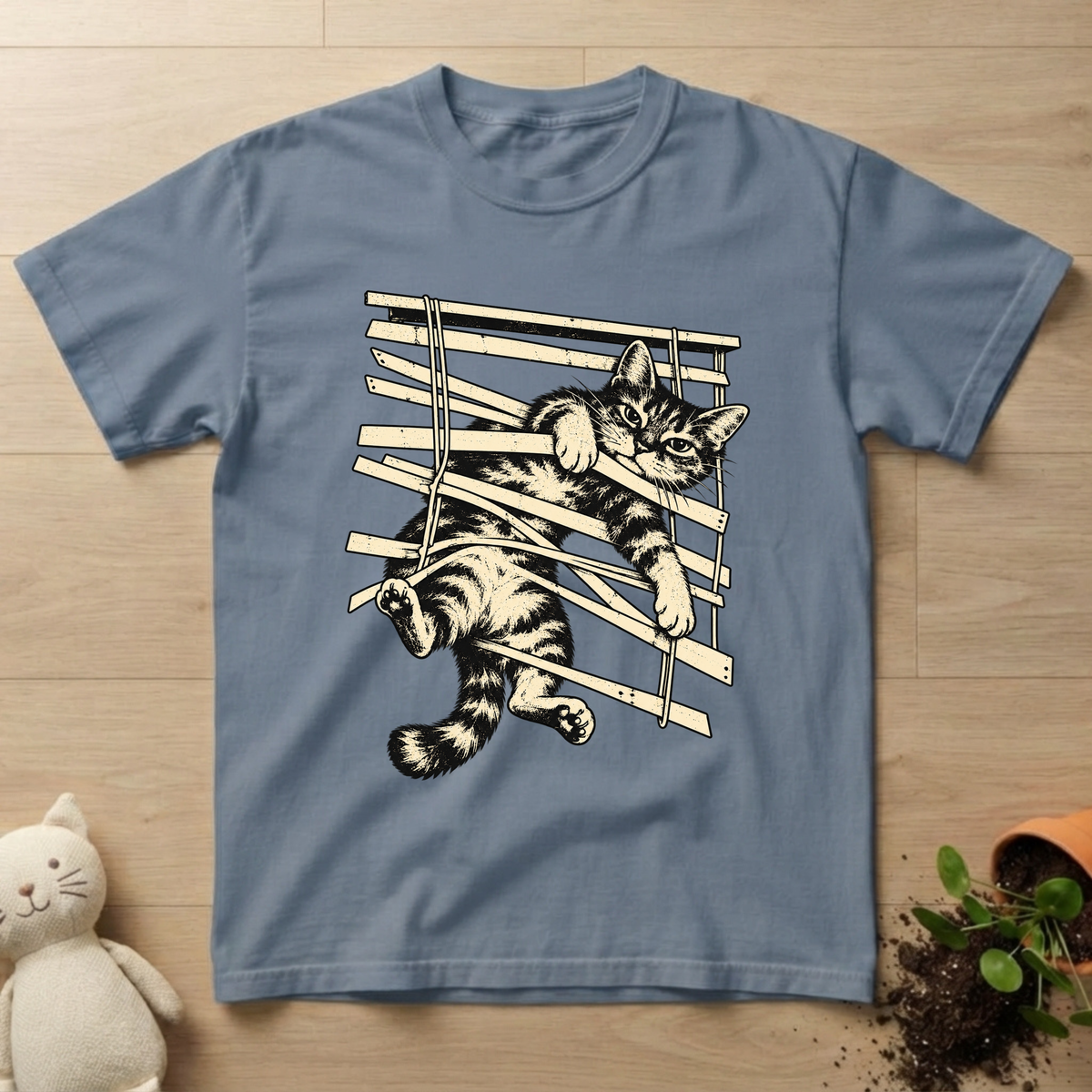 Tangled Cat T-shirt