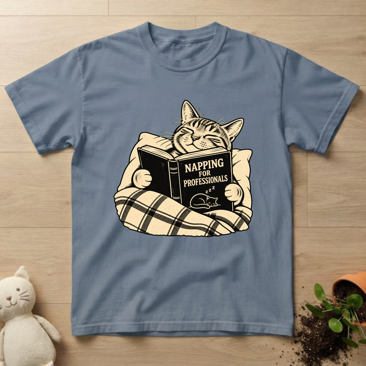 Napping Cat T-shirt