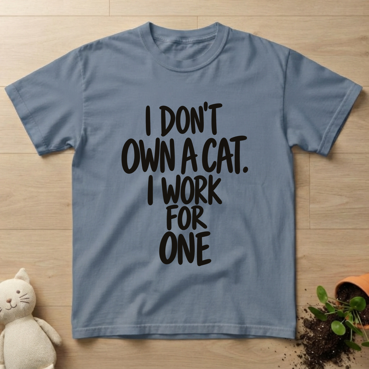 Work For Cat T-shirt