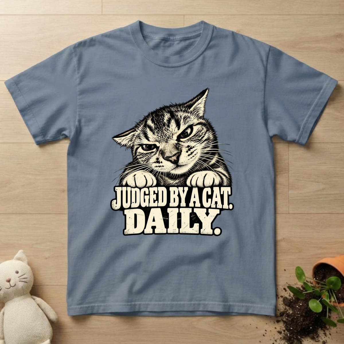 Judged By A Cat T-shirt