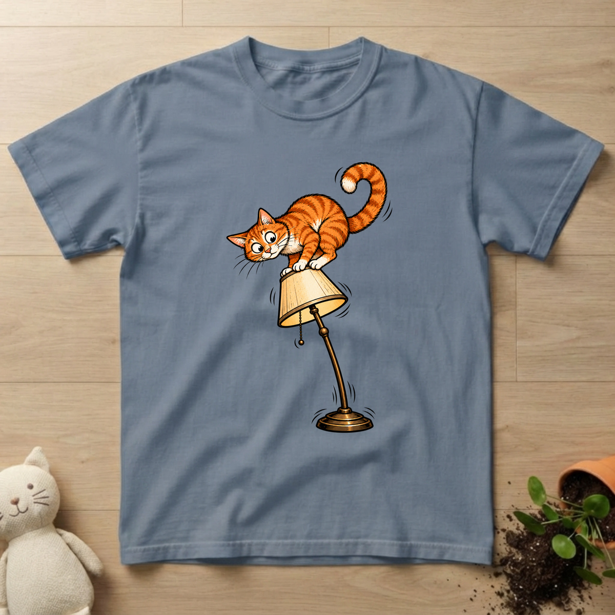 Balanced Cat T-shirt