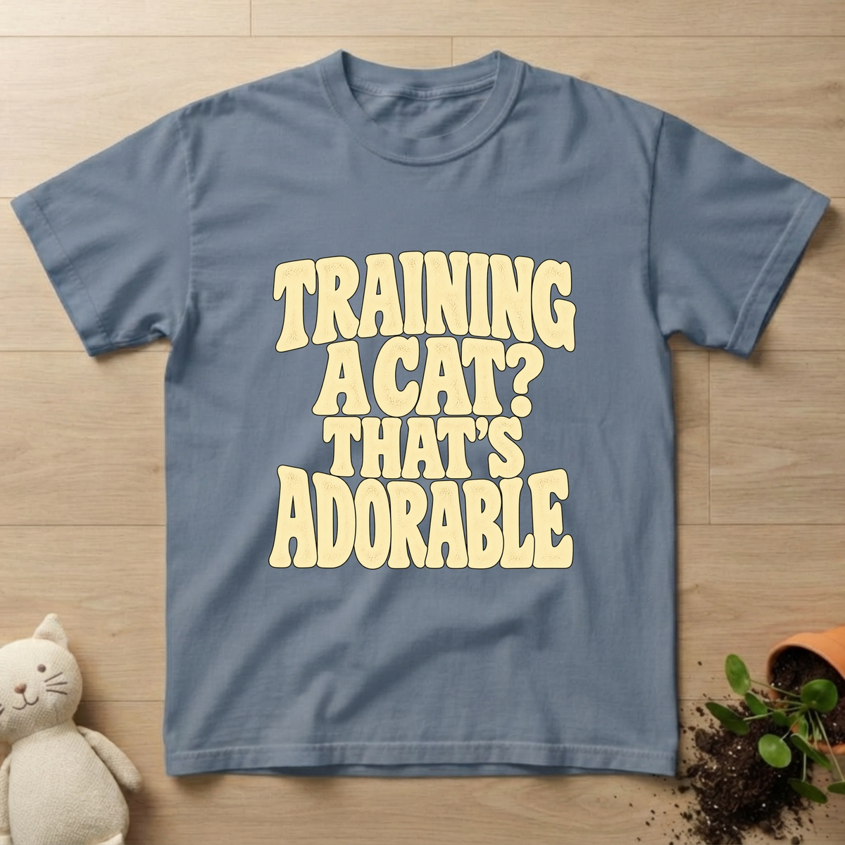 Training A Cat T-shirt