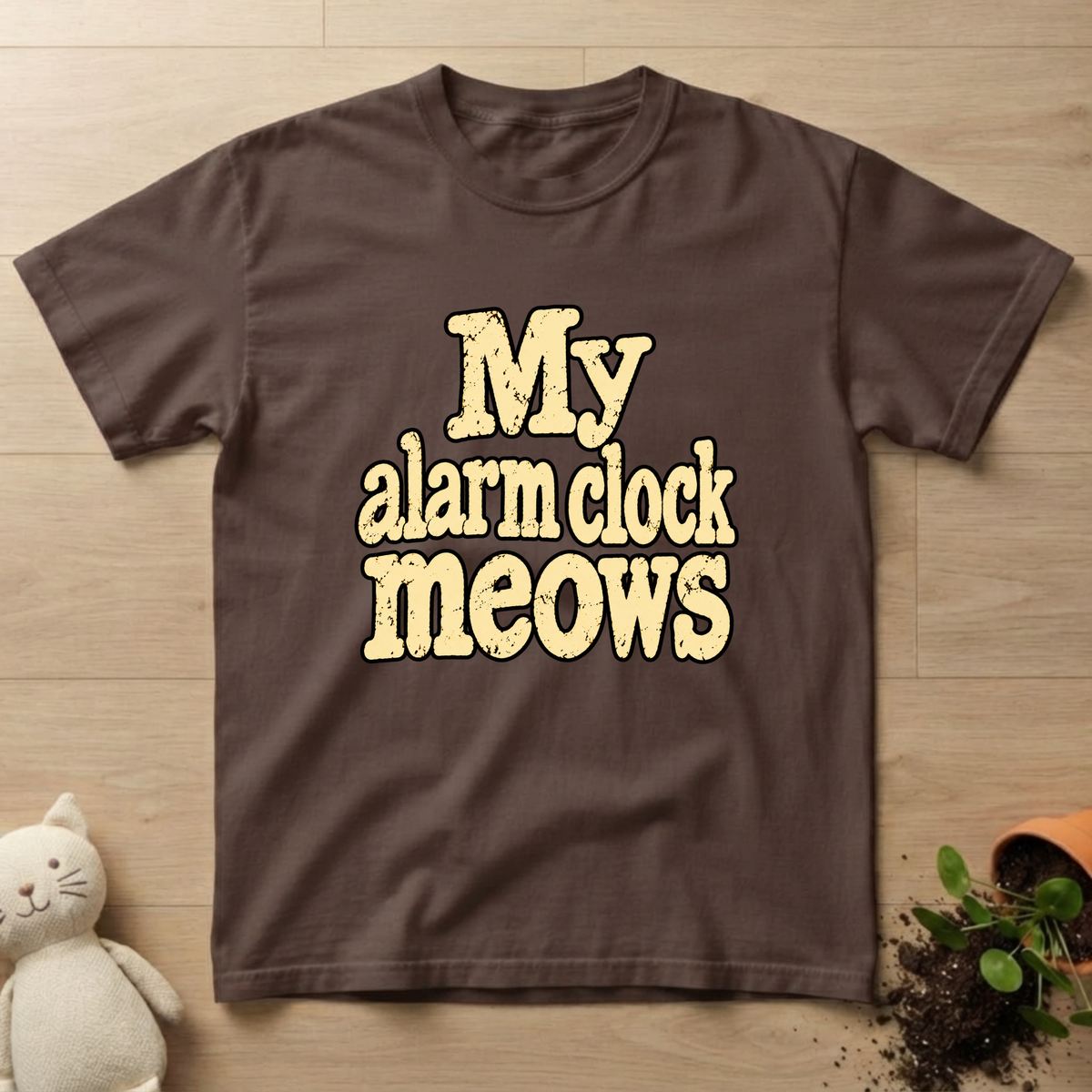 Clock Meows T-shirt