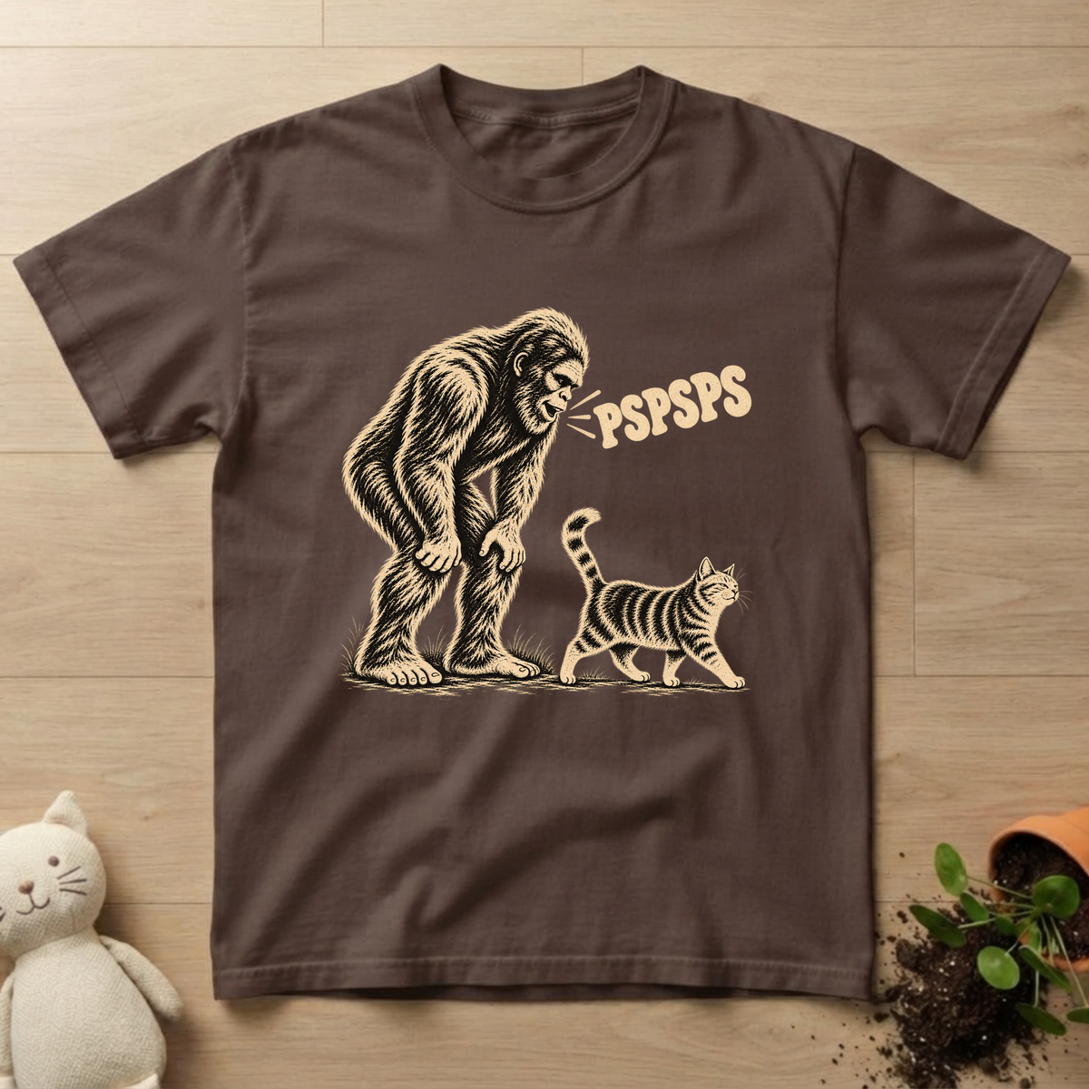 Calling A Cat T-shirt