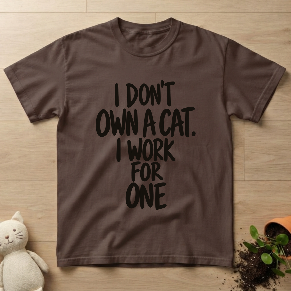 Work For Cat T-shirt