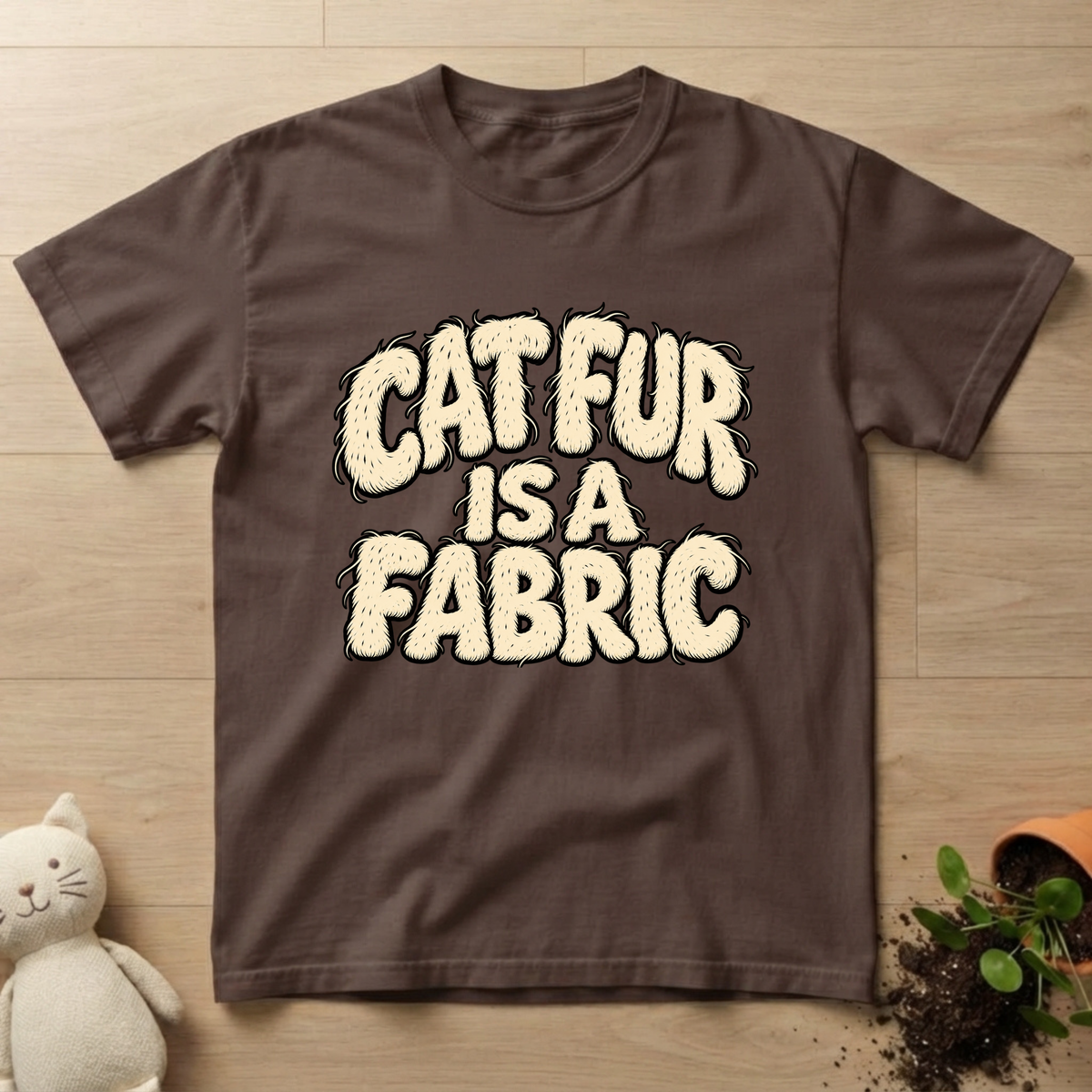 Fur Is Fabric T-shirt