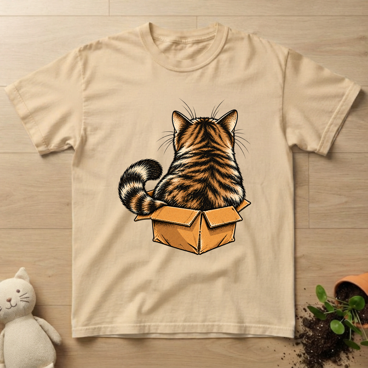 Box Cat T-shirt
