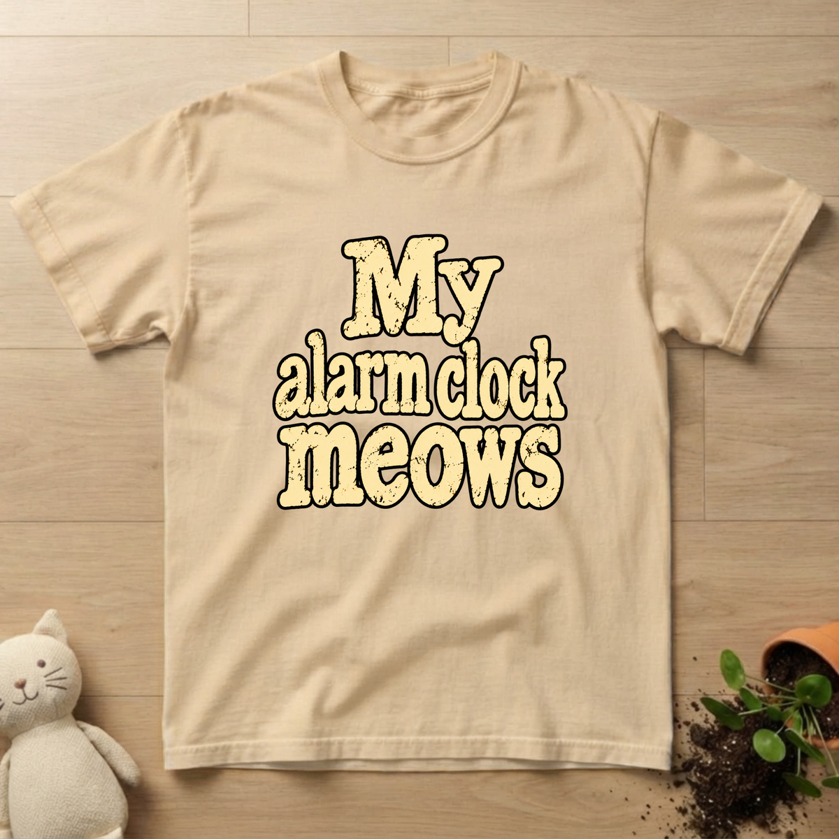 Clock Meows T-shirt
