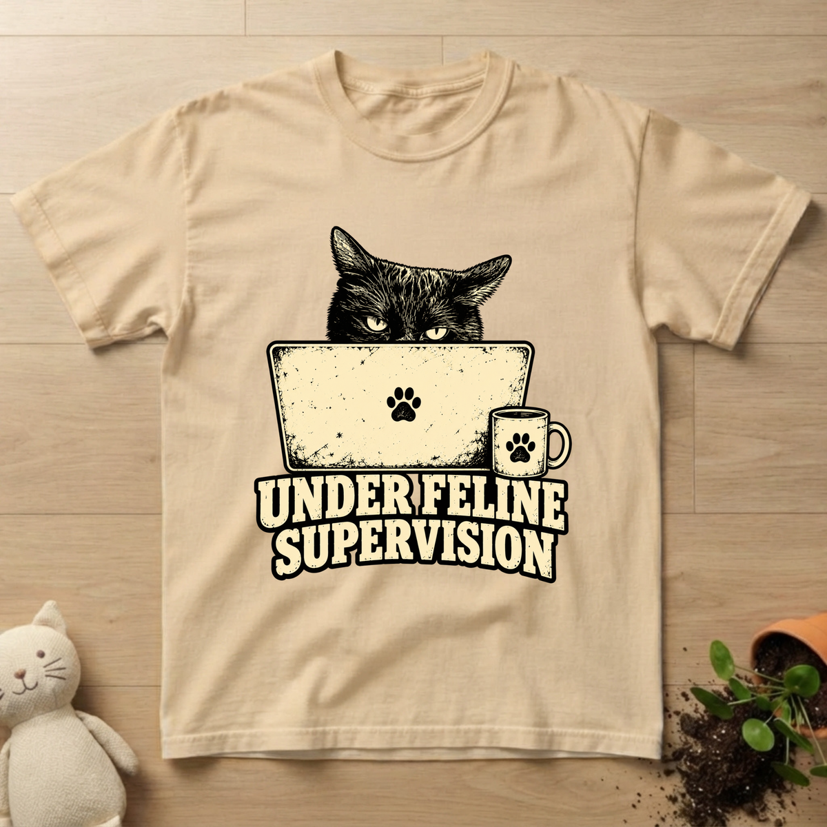 Feline Supervision T-shirt