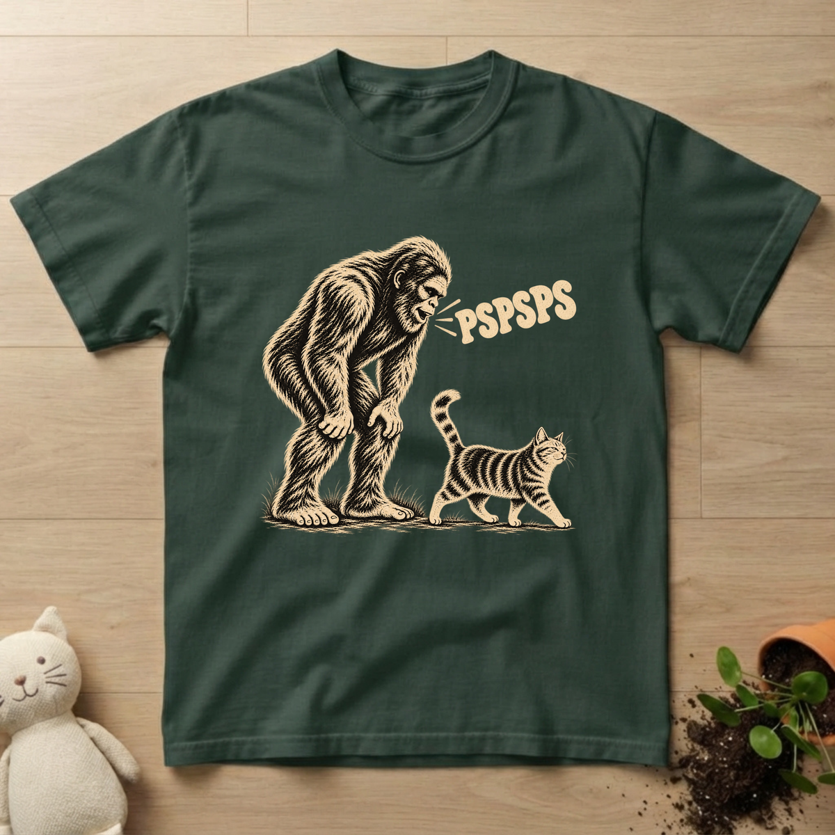 Calling A Cat T-shirt