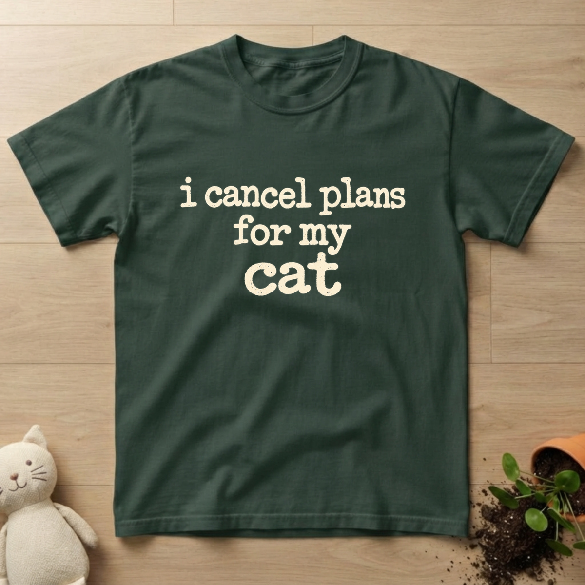 I Cancel Plans T-shirt