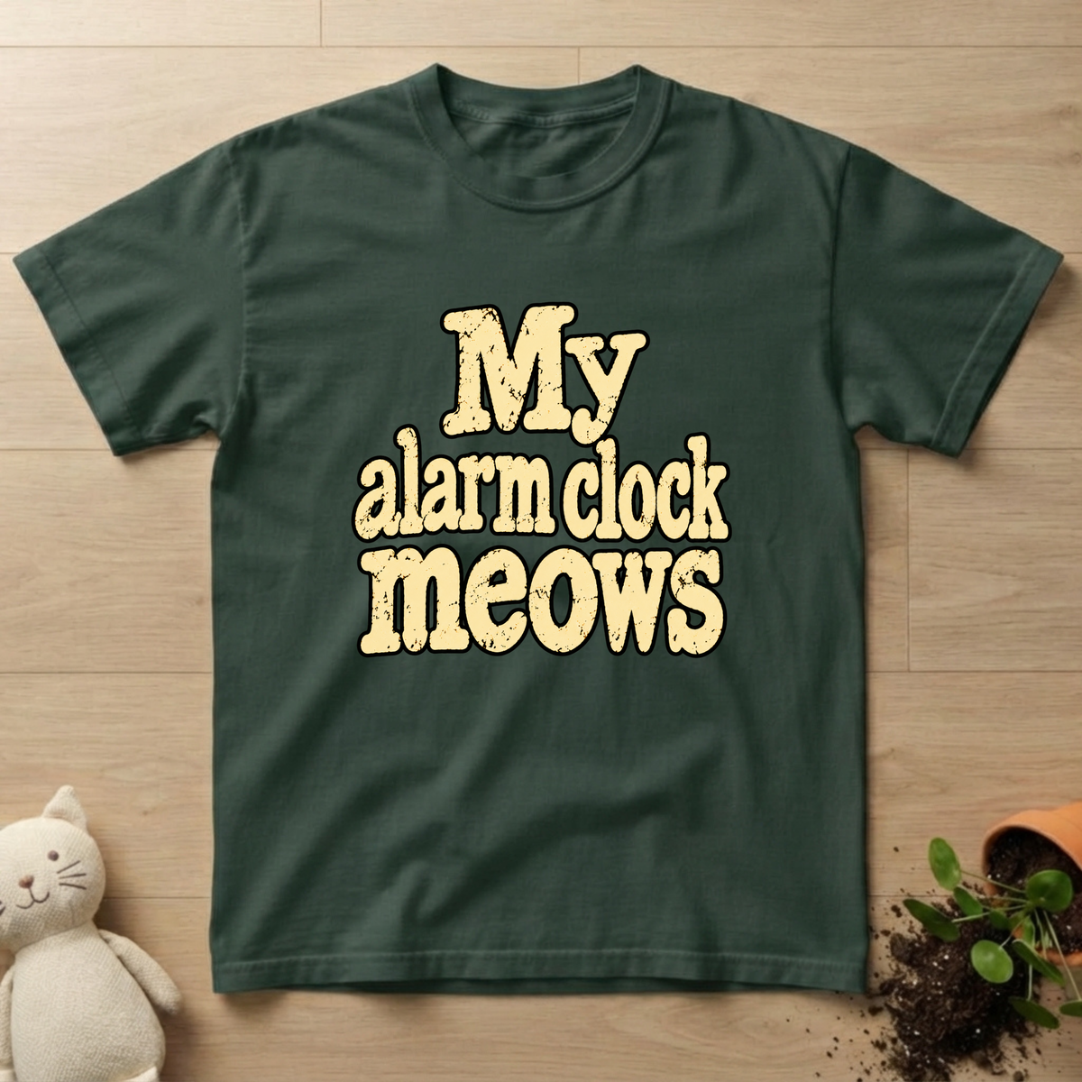 Clock Meows T-shirt