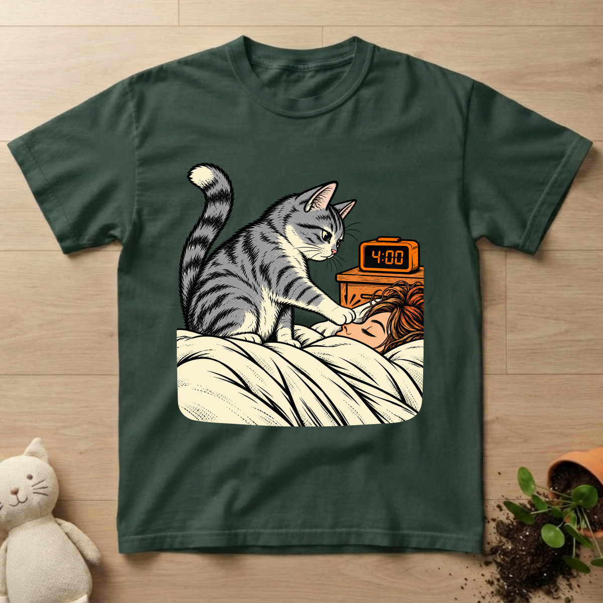 4 AM Wake Up T-shirt