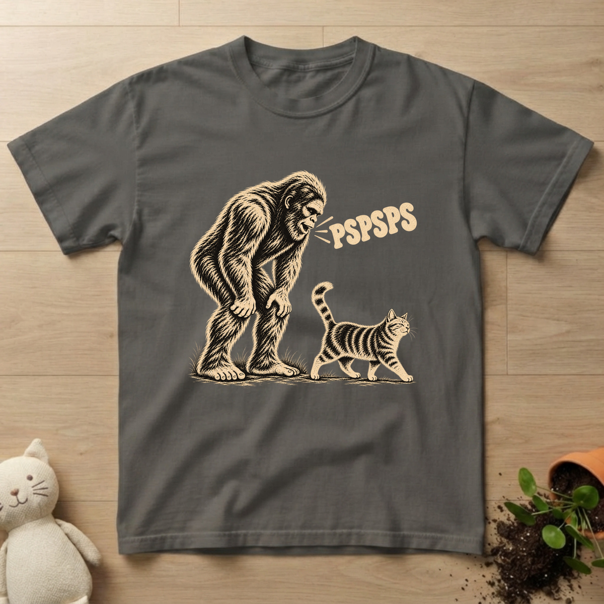 Calling A Cat T-shirt