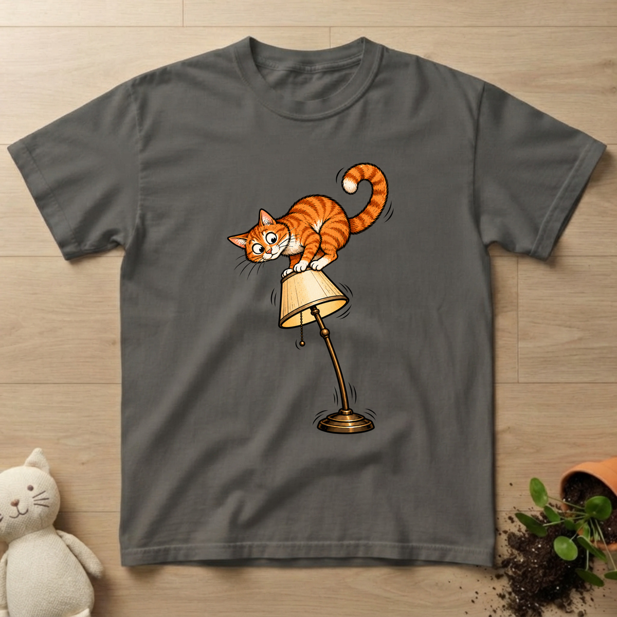 Balanced Cat T-shirt