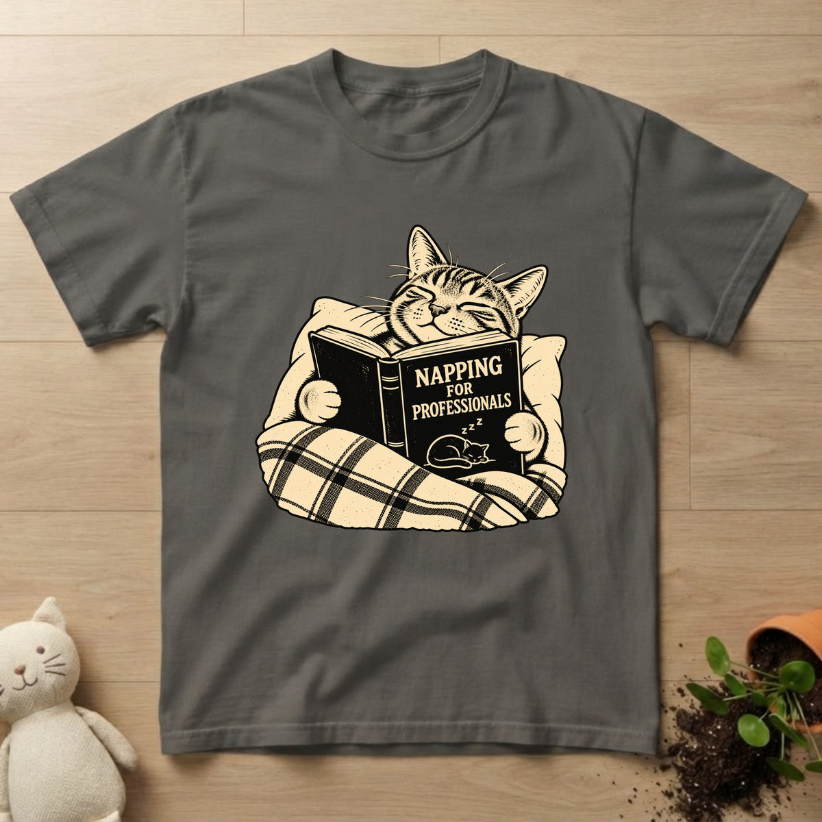 Napping Cat T-shirt