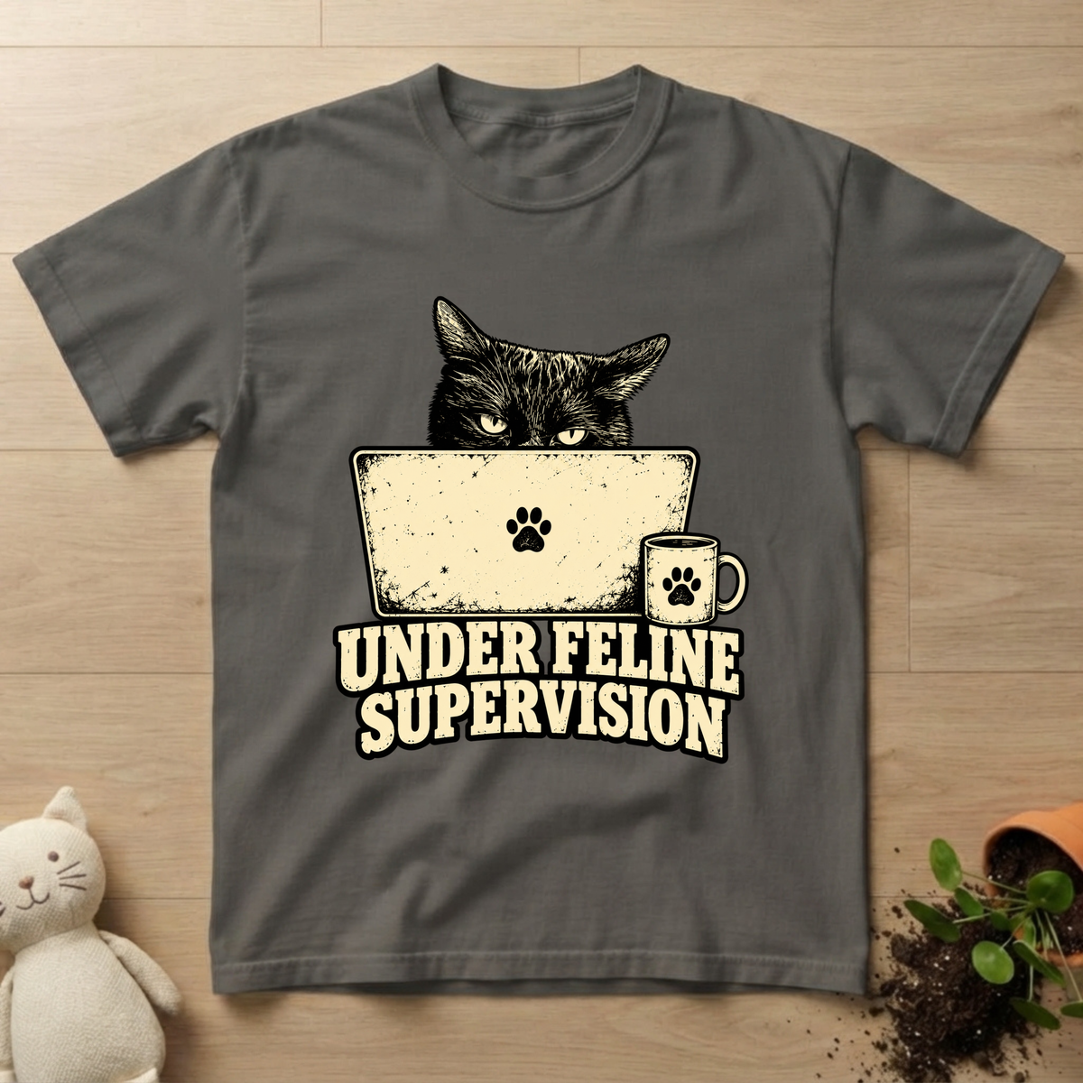 Feline Supervision T-shirt