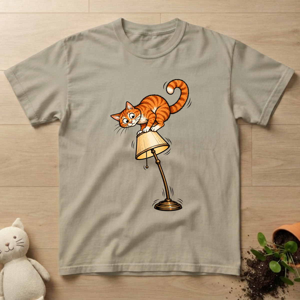 Balanced Cat T-shirt