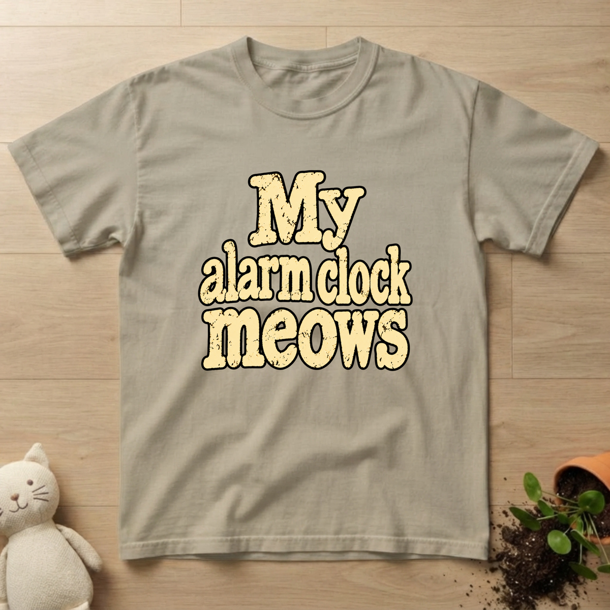 Clock Meows T-shirt