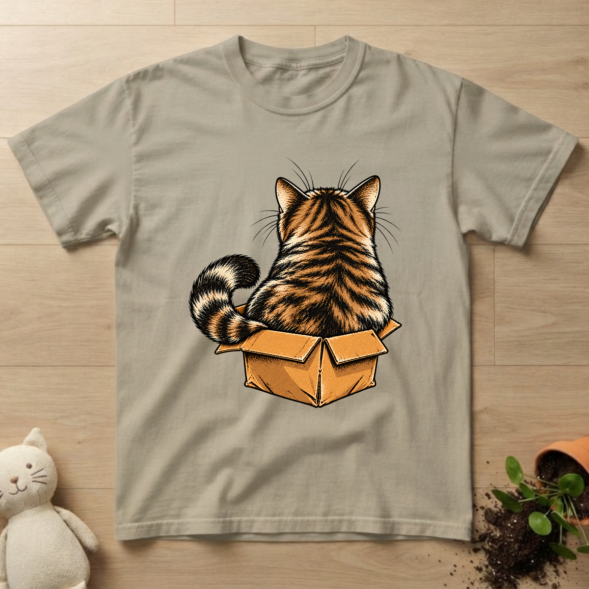 Box Cat T-shirt