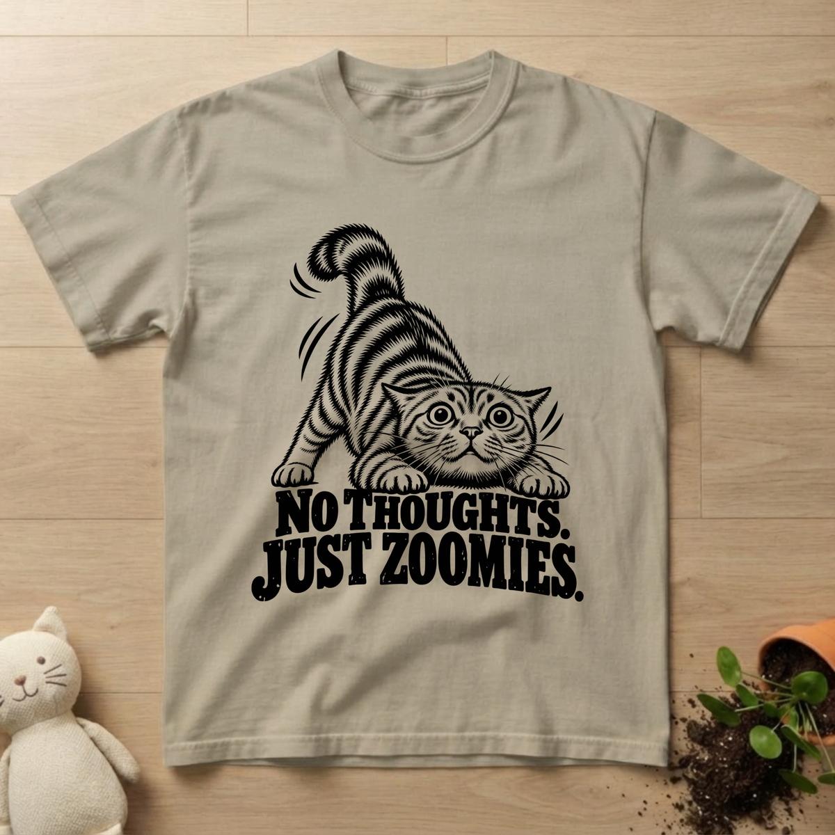 No Thoughts T-shirt
