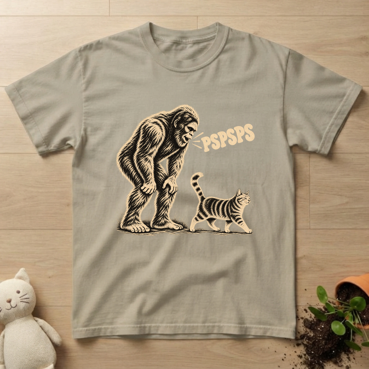 Calling A Cat T-shirt