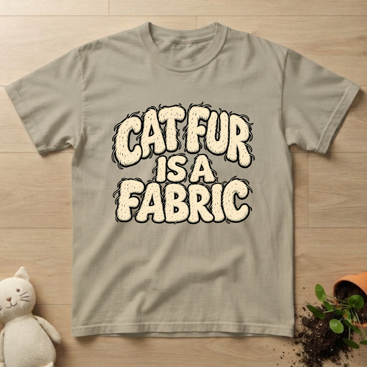 Fur Is Fabric T-shirt