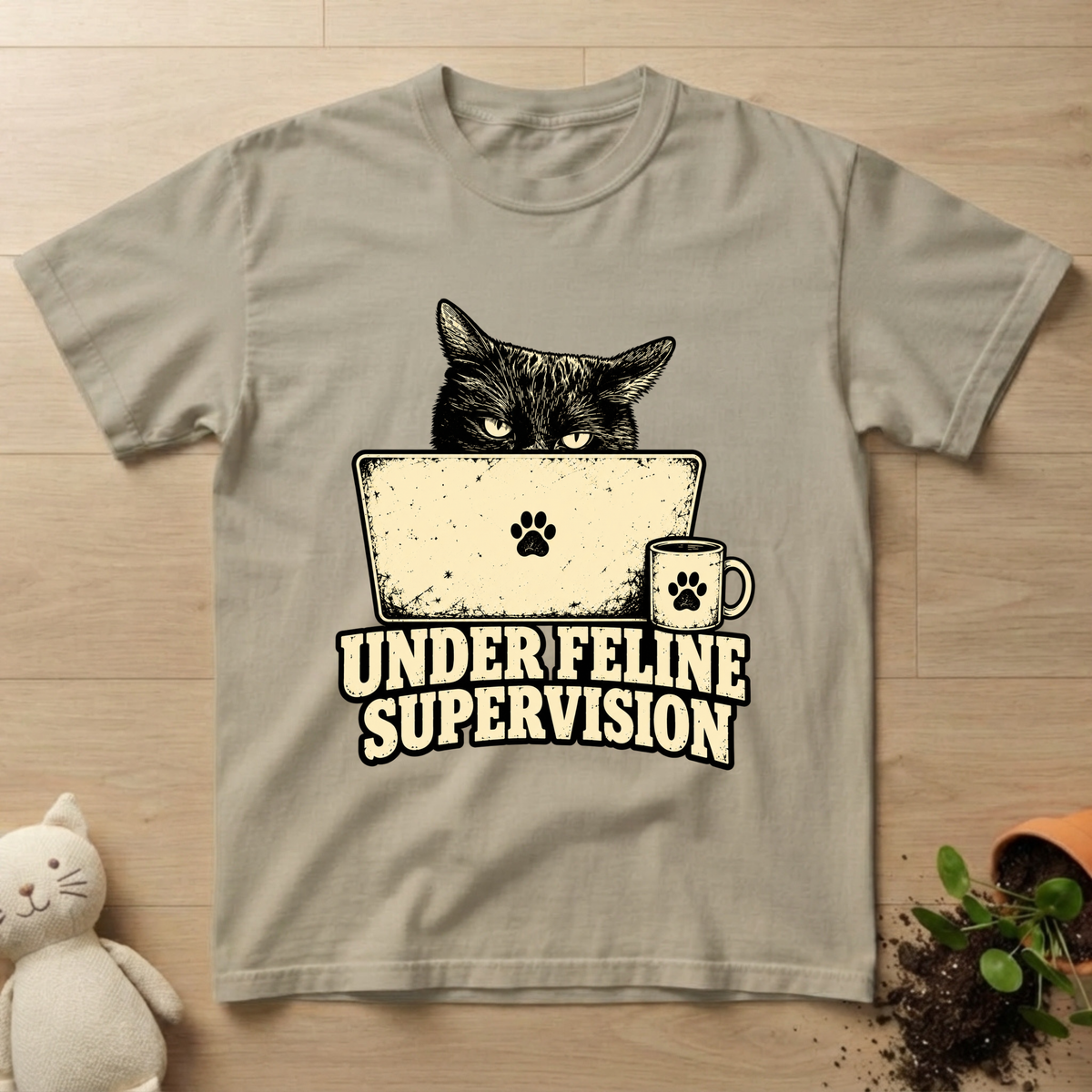 Feline Supervision T-shirt