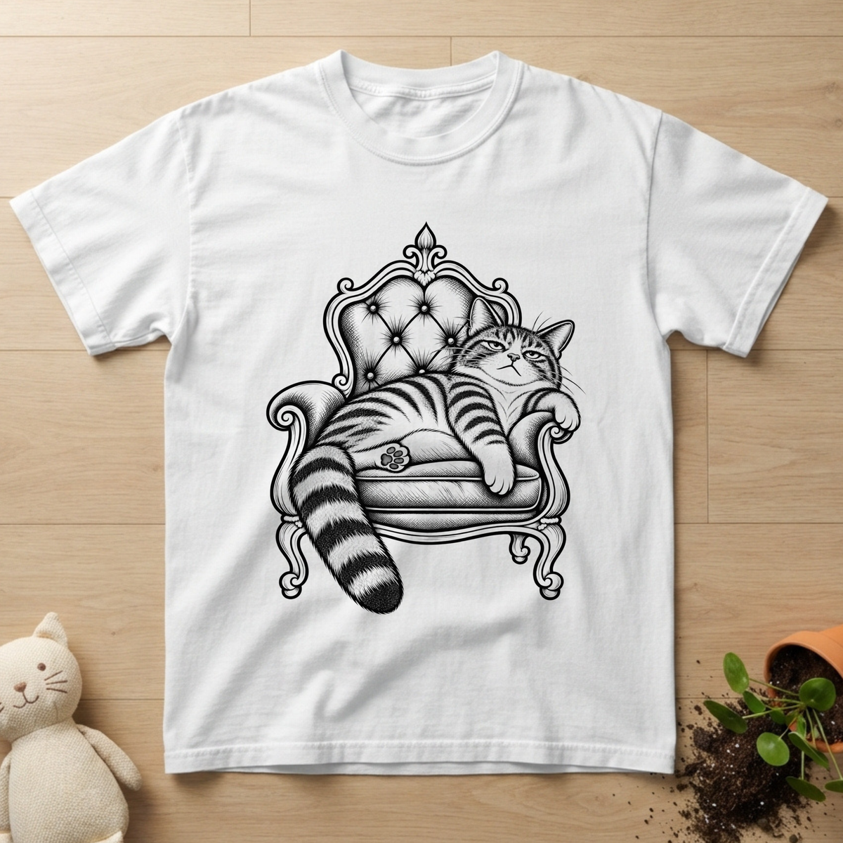 A Smug Tabby T-shirt