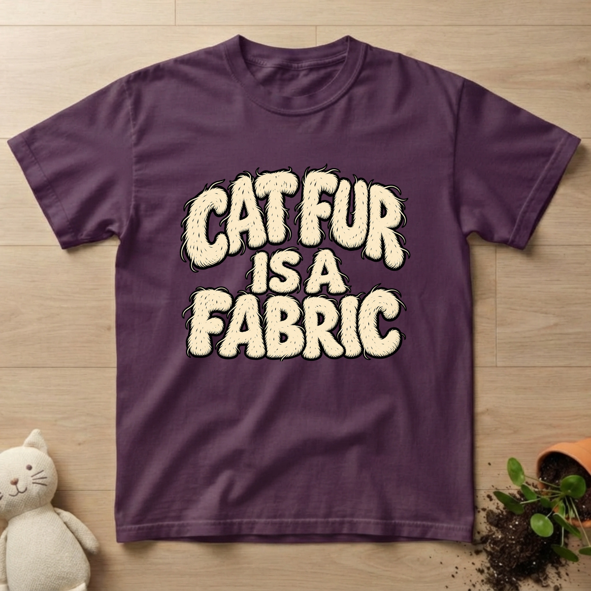 Fur Is Fabric T-shirt