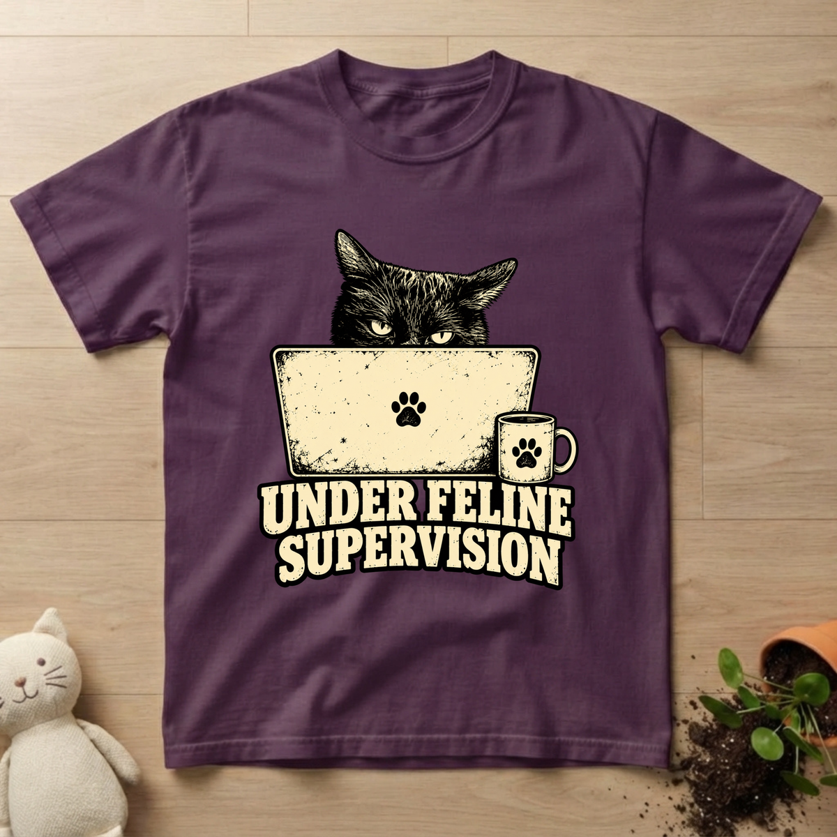 Feline Supervision T-shirt