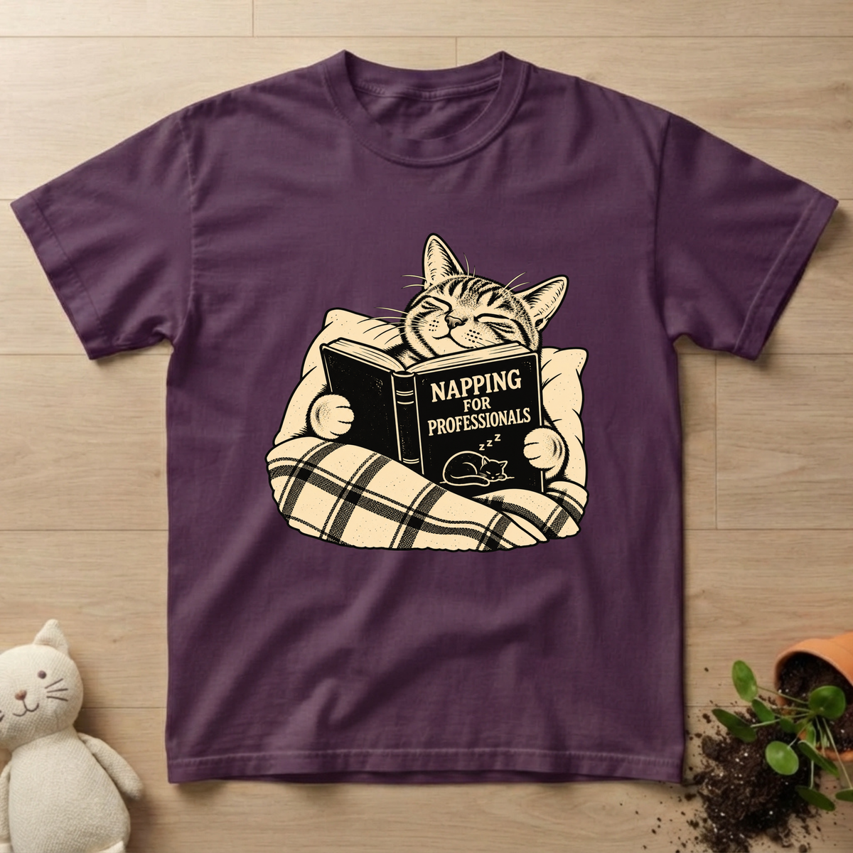 Napping Cat T-shirt