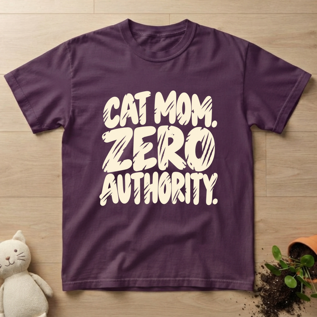 Cat Mom T-shirt