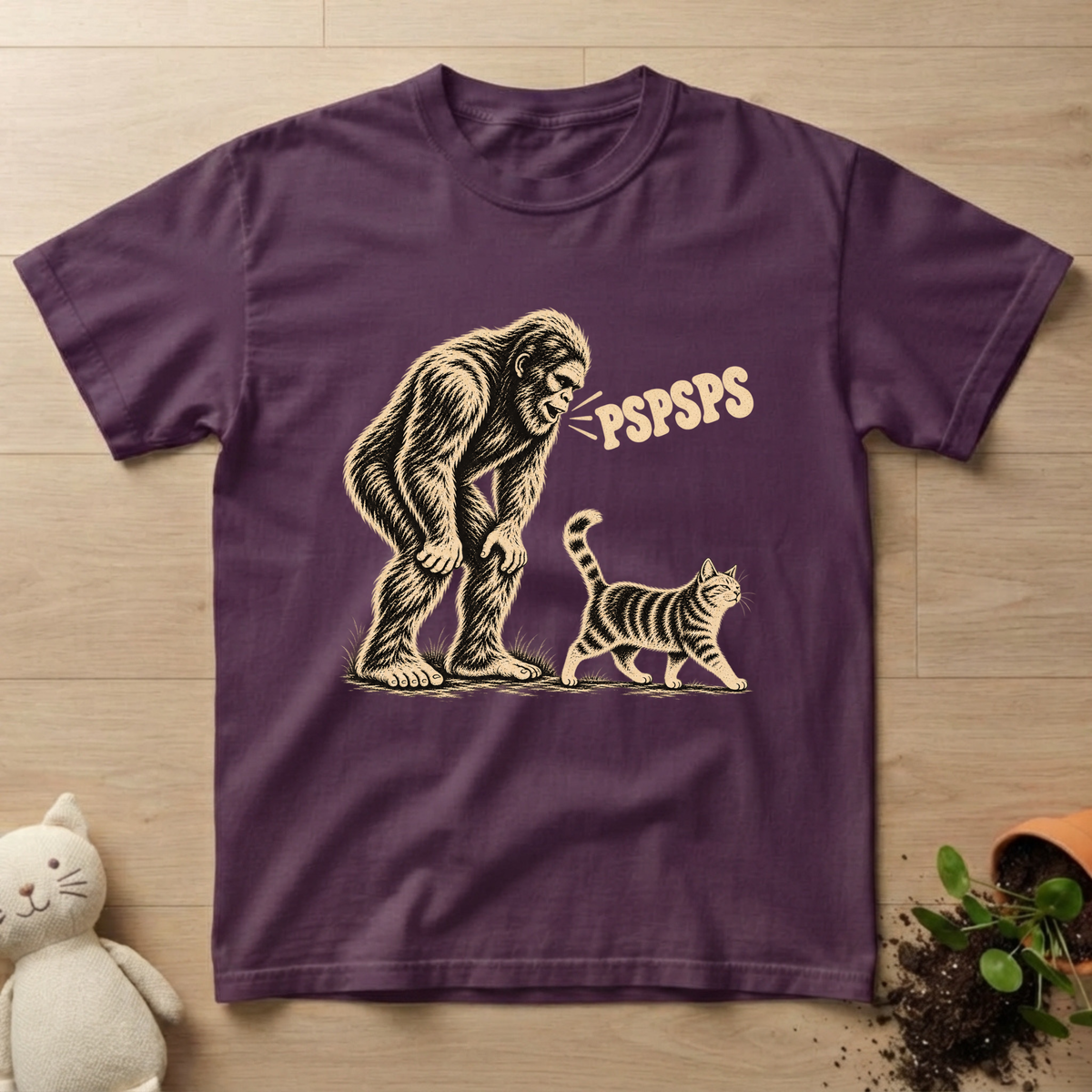 Calling A Cat T-shirt