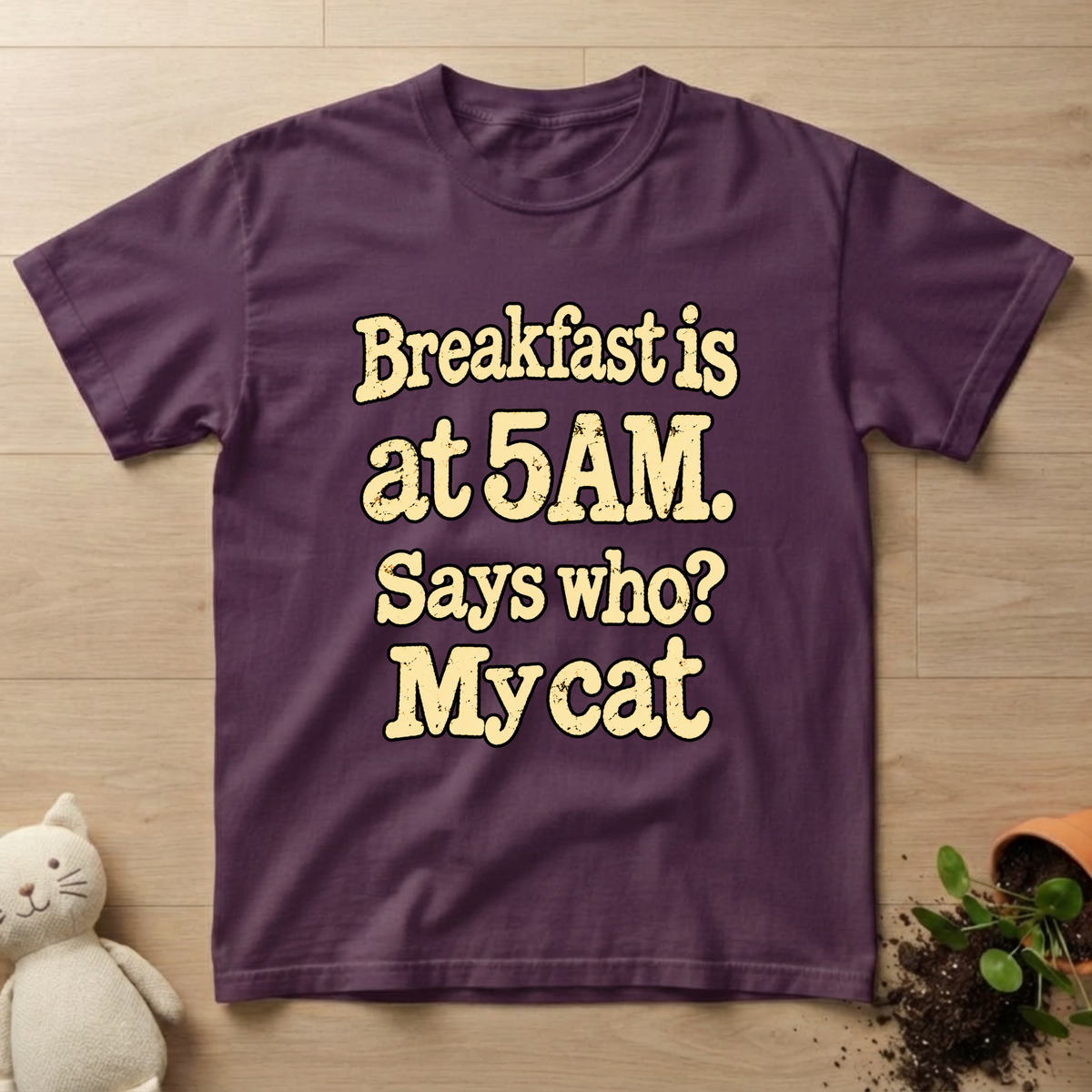 Breakfast At 5AM T-shirt